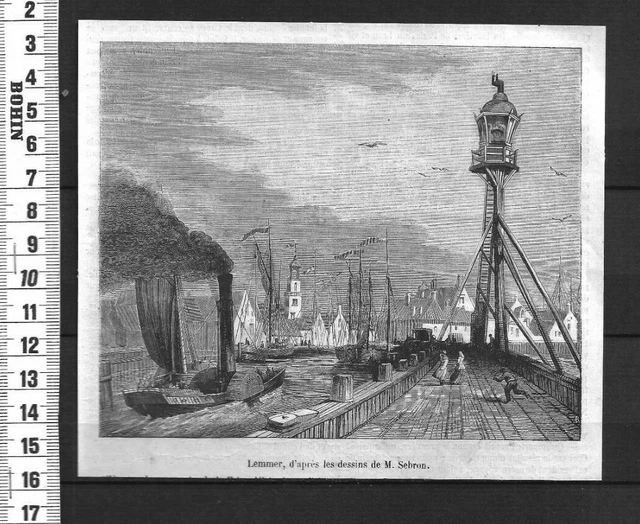 G206  / Gravure 1850 /  Lemmer D Apres Les Dessins De M. Sebron