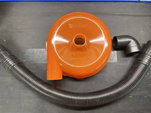 Dustopper High Efficiency Vacuum Dust Separator 12" Dia 2.5" Inch Hose 36" Long