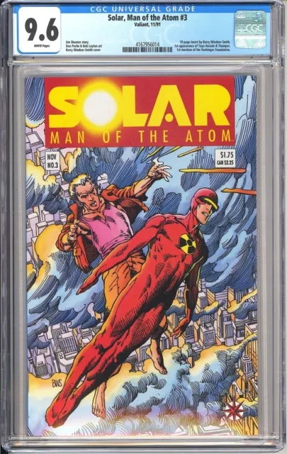 Solar, Man of the Atom 3 CGC 9.6 1991 4167956014 1st Harada-Harbinger Key