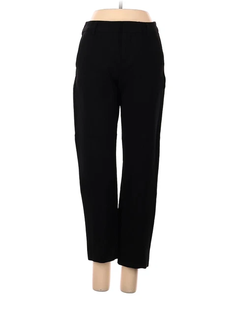 Vince Camuto Women Black Dress Pants 4 Petites