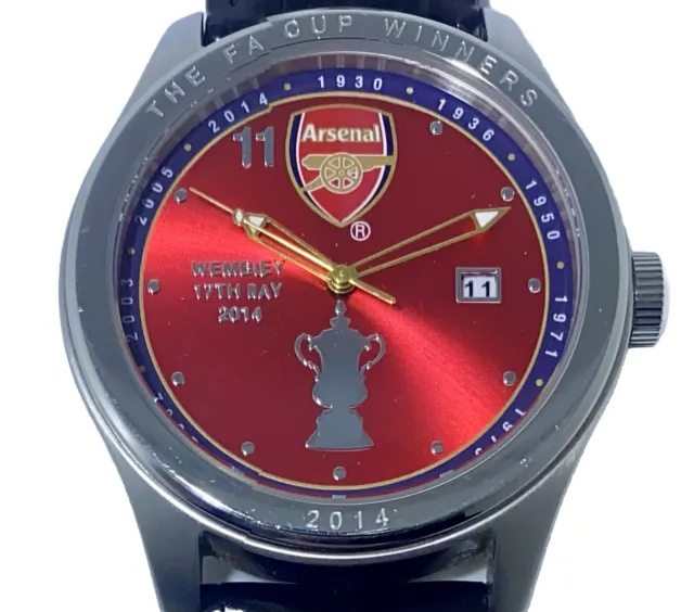 Arsenal Watch FA Cup Winners 2014 All winning dates on Dial Limited Edition
