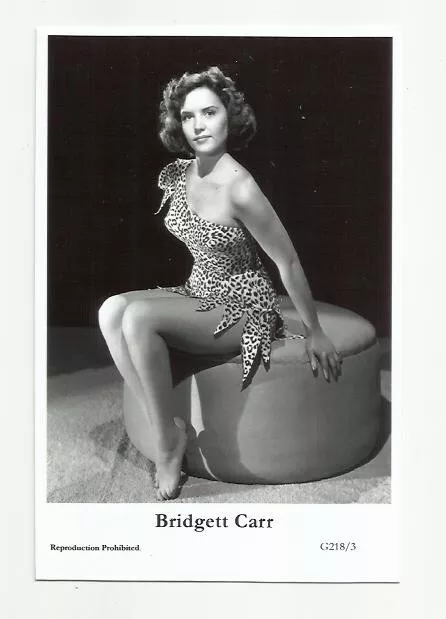 (Bx26) Bridgett Carr Swiftsure Photo Postcard (G218/3) Filmstar Pin Up Glamor