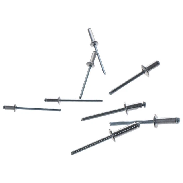 385pcs 8 Sizes Pop Rivets Aluminum Blind Pop Rivets  Furniture Car Aircraft
