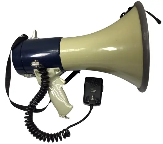 RadioShack Powerhorn 32-2038A - 10W Handheld PowerHorn w/ Detachable Microphone