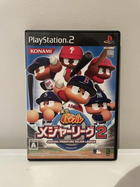 PS2 Jikkyou Pawafuru Major League 2 (NTSC-J) Japan Import