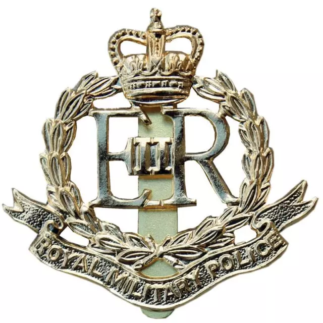 Royal Military Police Rmp Brass Metal Cap Badge British Army