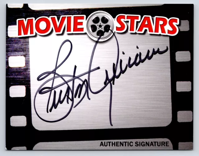 Burton Gilliam Authentic Autographed Signed Movie Stars 4x6 Signature Card