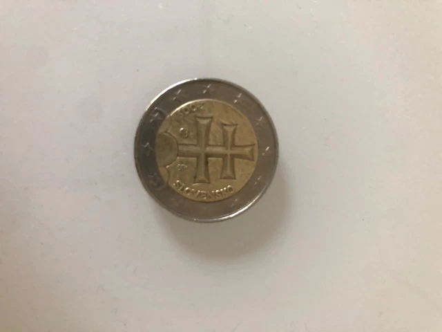 Pièce De 2 Euros Slovensko (Slovaquie) 2015 - Commémorative En Circulation - État Bon - Pour Collection Numismatique