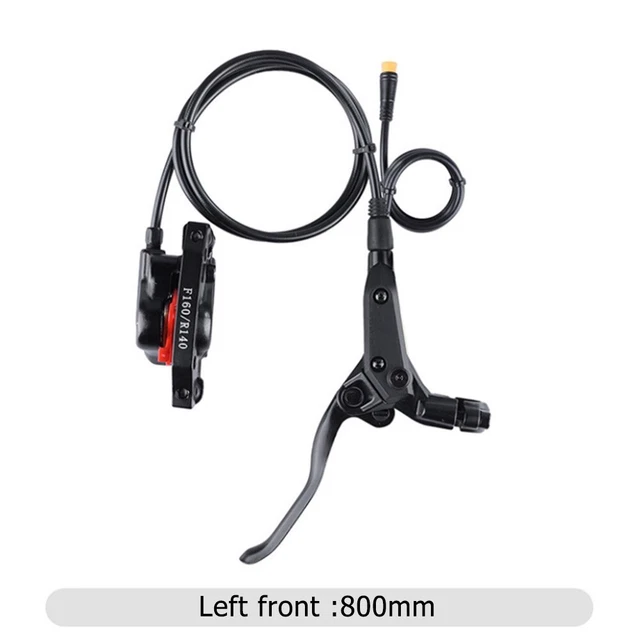 Kit Frein à Disque Hydraulique Pour VTT/Vélo De Route - 2 Étriers Double Piston, Leviers Alliage, Tuyaux Avant 850mm/Arrière 1350mm - 2