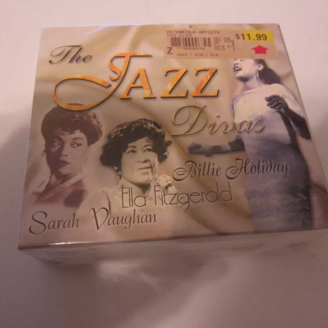 Essential Jazz Divas by Ella Fitzgerald/Billie Holiday/Sarah Vaughan 3 CDS NEW