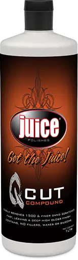 Juice Polish Q-Cut Water Based Cutting Compound 1L Fast Postage!!