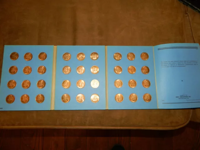 1967 Uncirculated HALF PENNIES Queen Elizabeth ll Heads In Folder ( 36 In Total)