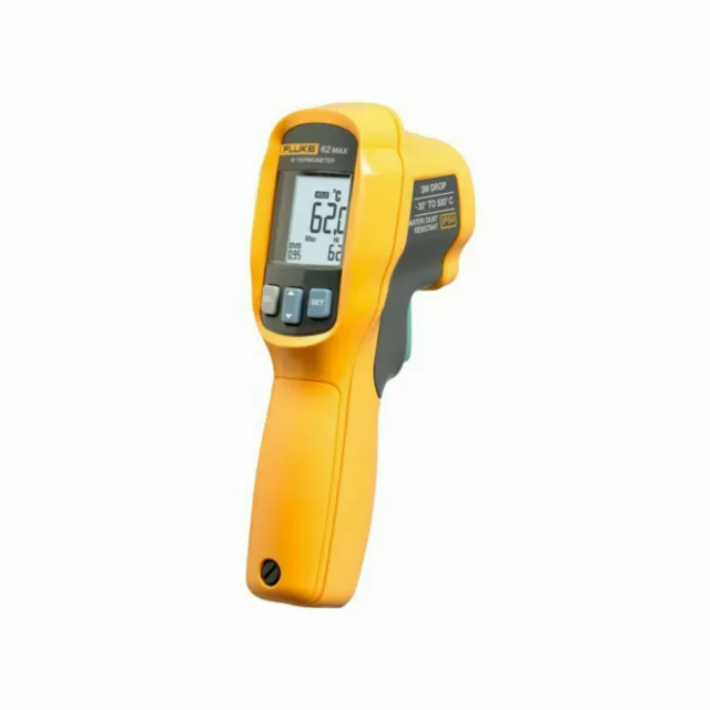 Fluke 62MAX Digital Mini Thermomètre Laser Infrarouge Unique Compteur IR... 2