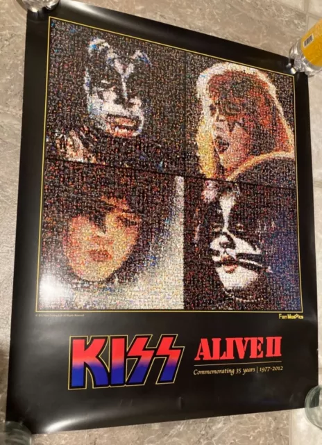 "Kiss Alive II " POSTER - Commemorating 35 Years