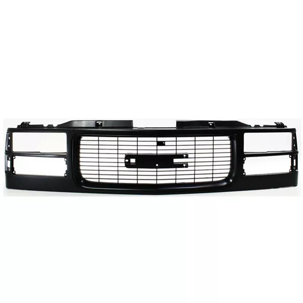 For 94-00 C/K Series Pickup Truck 94-99 Yukon Front Grille Grill Assembly Black