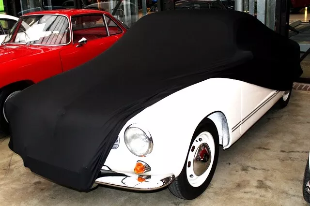 Vollgarage Schutzdecke Car-Cover Indoor Schwarz für VW Karmann Ghia