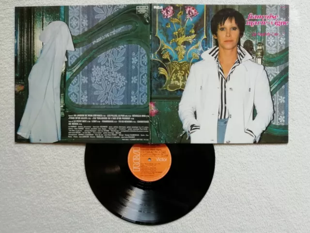 LP 33T FRANCOISE MARIE-VIGNE "Le fond de l'air" RCA PL 37213 FRANCE 1978  #2 )