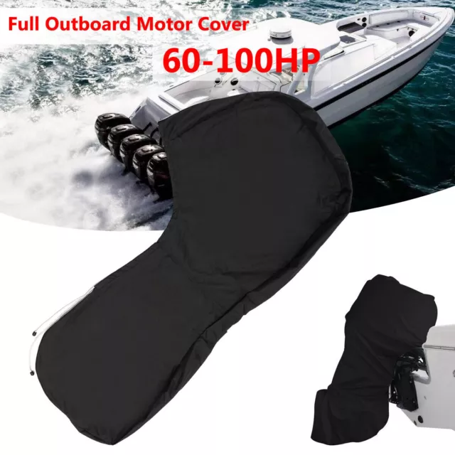 600D Housse de protection de moteur hors-bord étanche pour bateau à moteur