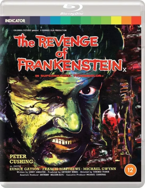 The Revenge of Frankenstein  Blu-ray - New & Sealed - Peter Cushing