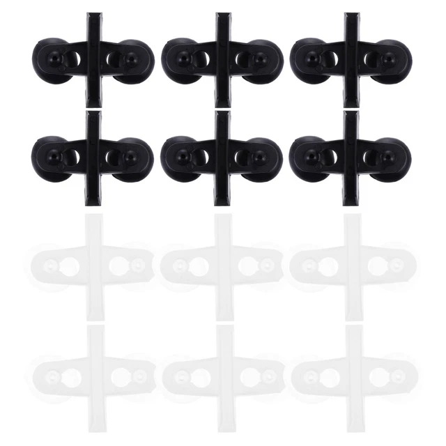 20 Pcs Separation Clip Plastic Aquarium Divider Clamps Fish Tank