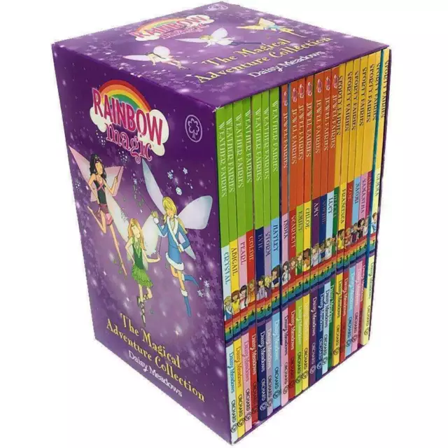 Rainbow Magic 21 Books Set Collection - Sporty Jewel and Weather Fairies NEW