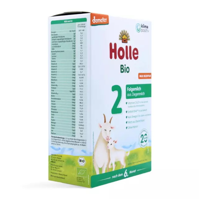 Holle Goat 2- Holle Organic Goat Milk Formula Stage 2