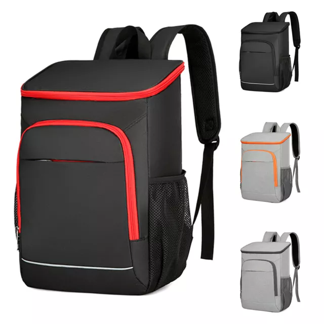Mochila frigorífica 30L mochila térmica bolsa de picnic Cooler Bag suave picnic D3C9