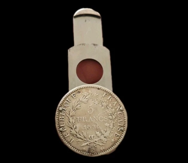 Bague Homme Argent Massif Chevalière Semeuse 1 Franc 1917 - Taille 62, Style Art Déco