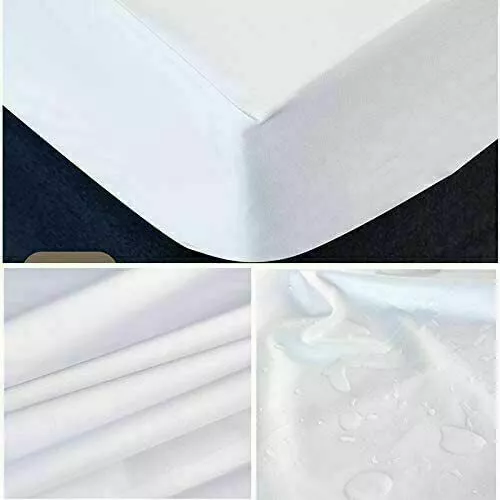 🔥New Waterproof Mattress Cover Protector Fitted Wet Sheet All Sizes Home Bed UK