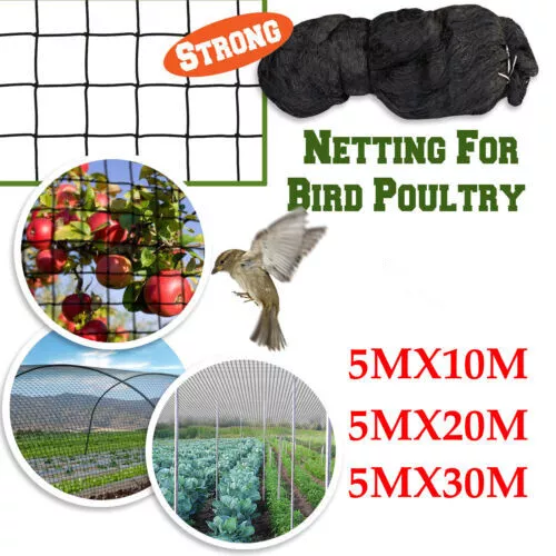 Anti Bird Netting Garden Net Commercial Fruit Tree Pond Protect Cover Pest Mesh