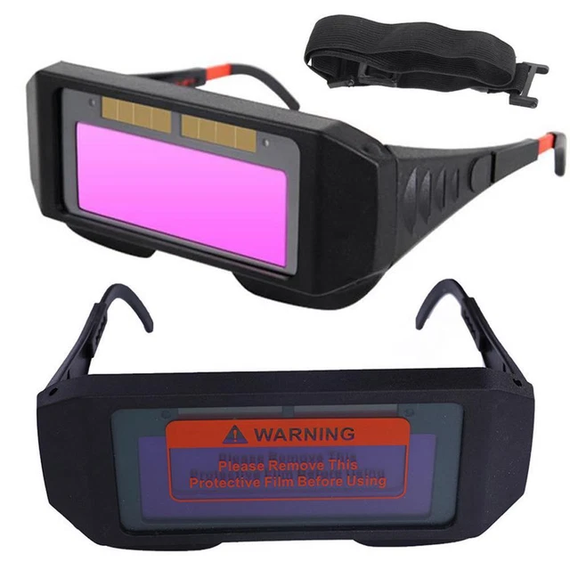 Easy-to-Use Shield Goggle with Automatic Dimming and Anti-Eyes Feature
