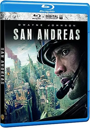 [Blu-ray]  San Andreas  [ Dwayne Johnson ]  NEUF cellophané