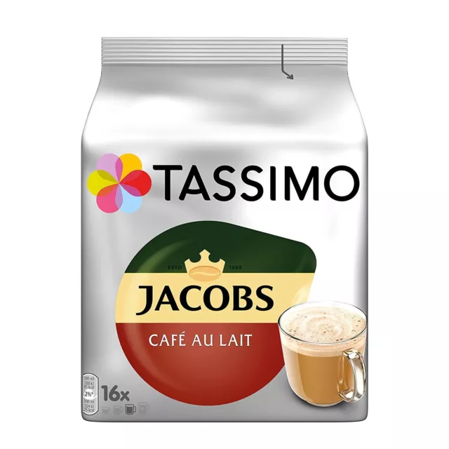 Tassimo Jacobs Café Au Lait 16 Portionen (3,26 EUR/100 g)