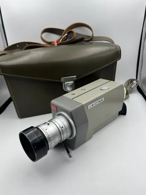 Leitz Leicina S8 Kamera Filmkamera Lens Angenieux Zoom Type K2 7.5-35mm 1:1.8