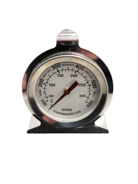 UNIVERSAL Oven Cooker Temperature Gauge Thermometer Stainless Steel Analogue