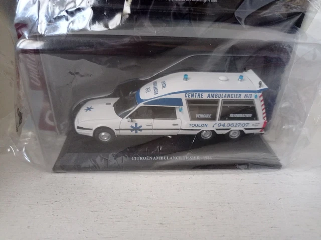 Coffret Solido 7019 - Set D'intervention Ambulance Peugeot & Citroën 1/43