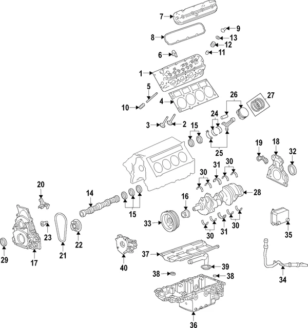 GENUINE GM CAMSHAFT Position Actuator Solenoid Valve 12697047 £39.07