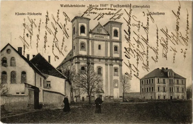 CPA AK Fuchsmuhl - Wallfahrtskirche Maria Hilf - Kloster GERMANY (965249)