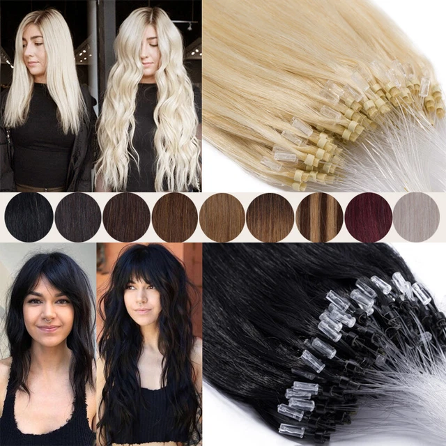 200 Extensions De Cheveux Humains I-Pointe - Marron Clair, 55,9 Cm, Qualité Remy, Microtube, Neuves