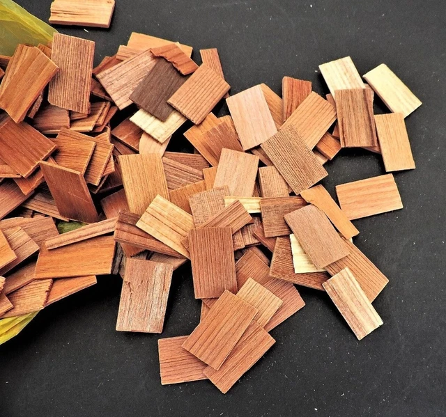 "Split Cedar" Dollhouse Shingles (1000+) Unused / Squared