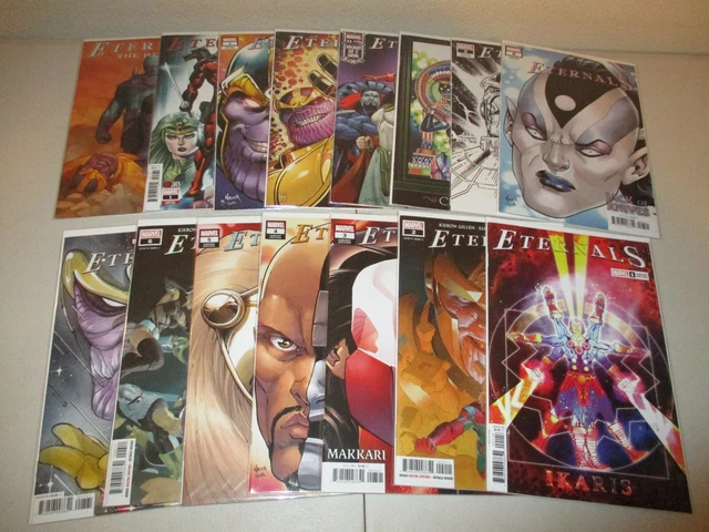 Eternals #1-12 + One-Shots (Full Marvel 2021 Series, Lot of 15) Kieron Gillen