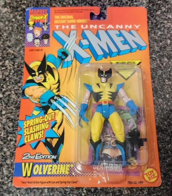 Vintage 1992 ToyBiz Marvel The Uncanny X-Men 2nd Edition WOLVERINE Figure NIB