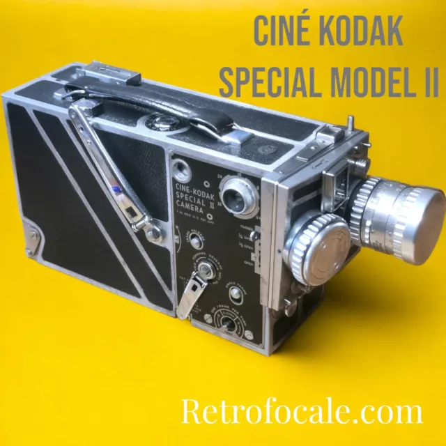 🖤 Cine Kodak Special II 16mm + Cine Ektar 25mm F/1.9🖤  by Retrofocale.com