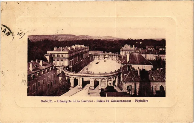 CPA Nancy-Hémicycle de la Carriére-Palais du Gouvernement-Pépiniére (188174)
