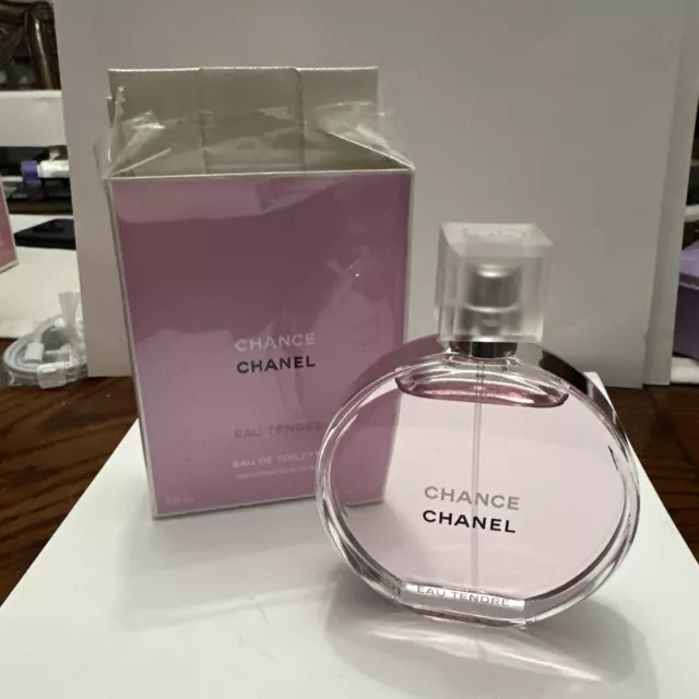 CHANEL CHANCE EAU Tendre Women 3.4oz/100ml Eau De Toilette Spray NEW $99.99  - PicClick