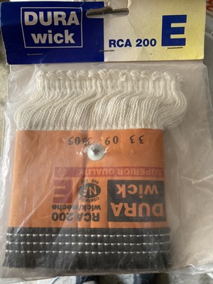 ZIBRO KAMIN Zibro Stoppino Dura Wick RCA 68 " A " per Stufe a Combustibile Liquido 
