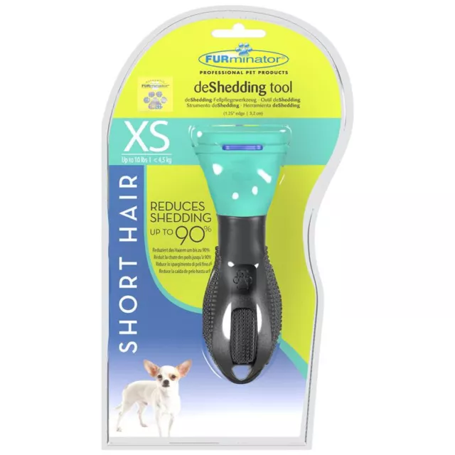 FURminator Dog deShedding Tool "Short Hair" XS - Striegel für kleine Hunde