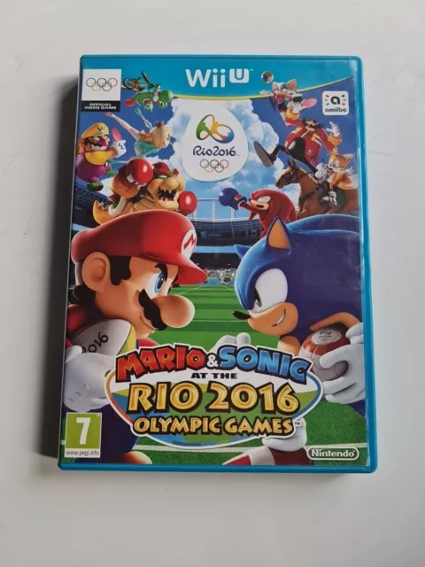 Mario & sonic at the Olympic Games Rio 2016 Nintendo Wii U