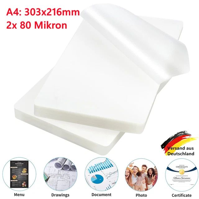 SWEDEX LAMINIERFOLIE EASY write zerostatic DINA4 beschreibbar EUR 1,79 - DE