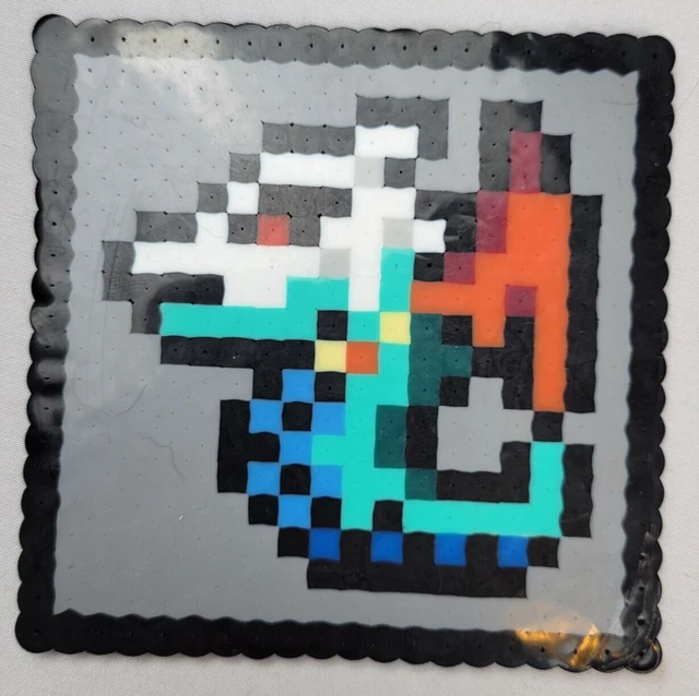AIRDRAMON 16BIT DIGIMON Digivice Perler Bead Pixel Art £5.63 - PicClick UK